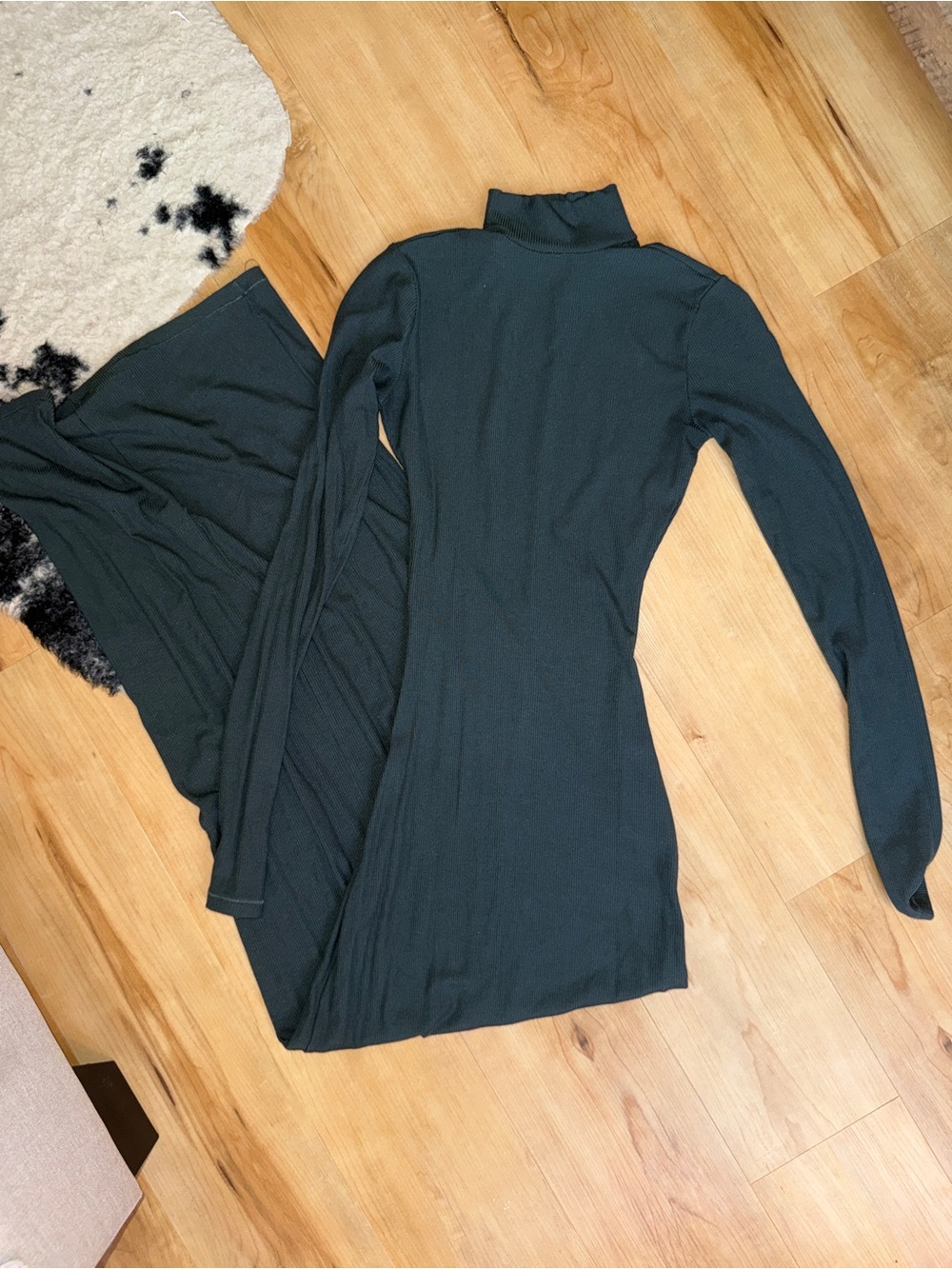 SKIMS soft lounge mock neck dress